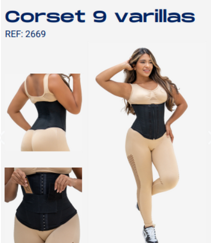 CORSSET 9 VARILLAS